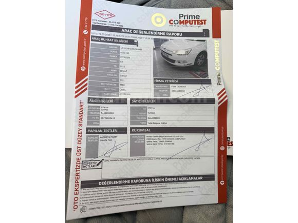 Sahibinden Citroen C5 1.6 HDi Confort 2012 Model Konya