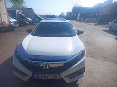 Sahibinden Honda Civic 1.6i VTEC Elegance 2016 Model  102000 km Beyaz