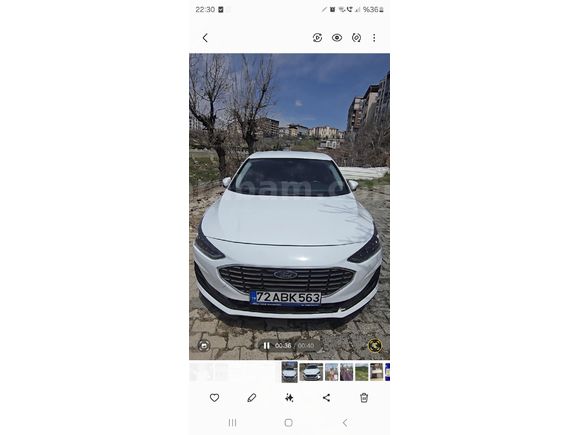 Sahibinden Ford Focus 1.0 EcoBoost Titanium Stil 2023 Model  94.000 km Beyaz