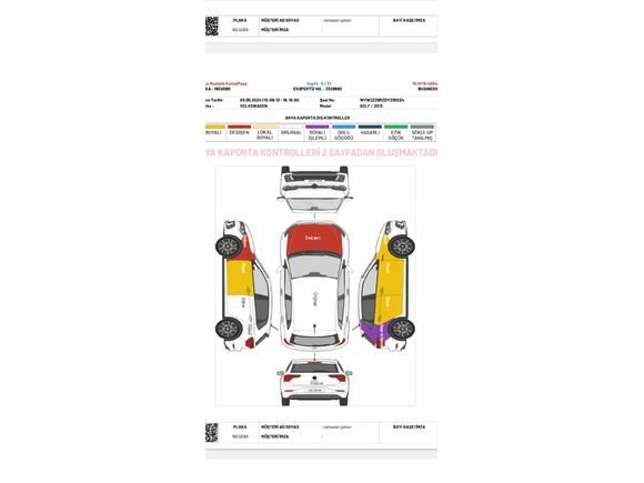 Masrafsız Bakımlı Garaj Aracı Polo 1.4 Chrome