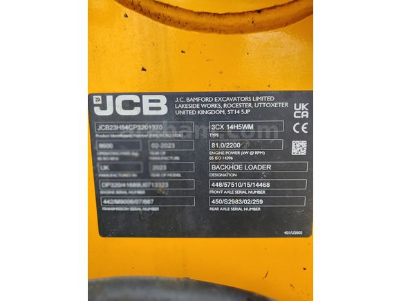 Jcb 2023 3cx plus