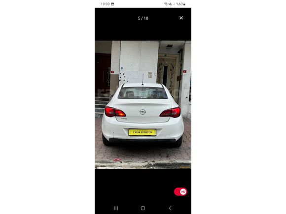 Sahibinden Opel Astra 1.3 CDTI Edition 2013 Model  191.000 km Beyaz