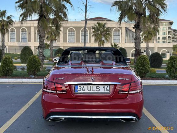 2016 MODEL MERCEDES E250 AMG DÜŞÜK KİLOMETRELİ CABRİO