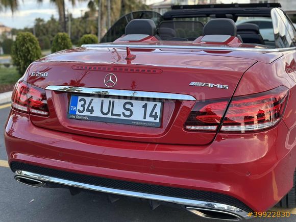 2016 MODEL MERCEDES E250 AMG DÜŞÜK KİLOMETRELİ CABRİO