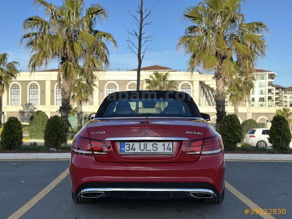 2016 MODEL MERCEDES E250 AMG DÜŞÜK KİLOMETRELİ CABRİO
