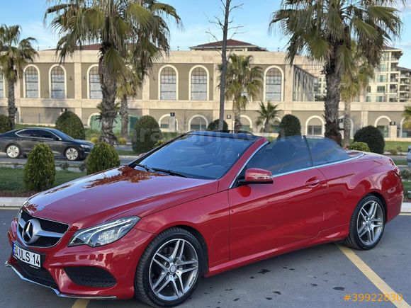 2016 MODEL MERCEDES E250 AMG DÜŞÜK KİLOMETRELİ CABRİO