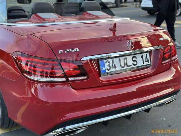 2016 MODEL MERCEDES E250 AMG DÜŞÜK KİLOMETRELİ CABRİO