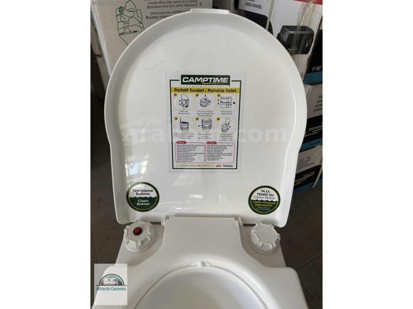 Taharet Musluklu Portatif WC Tam 24 Litre EFSANE KAMPANYA