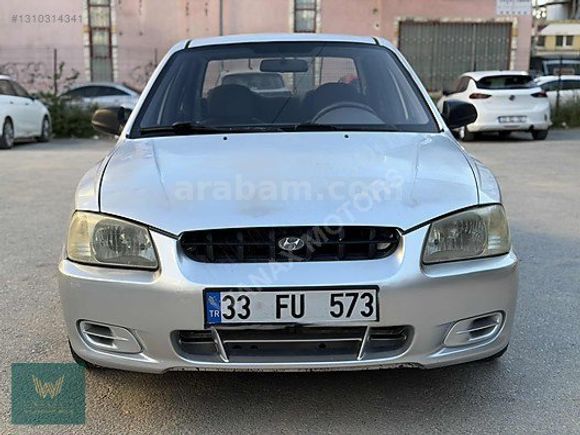 WANAX'dan HYUNDAİ ACCENT 1.3 LX KLİMALI BAKIMLI MASRAFSIZ