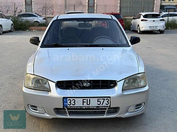 WANAX'dan HYUNDAİ ACCENT 1.3 LX KLİMALI BAKIMLI MASRAFSIZ
