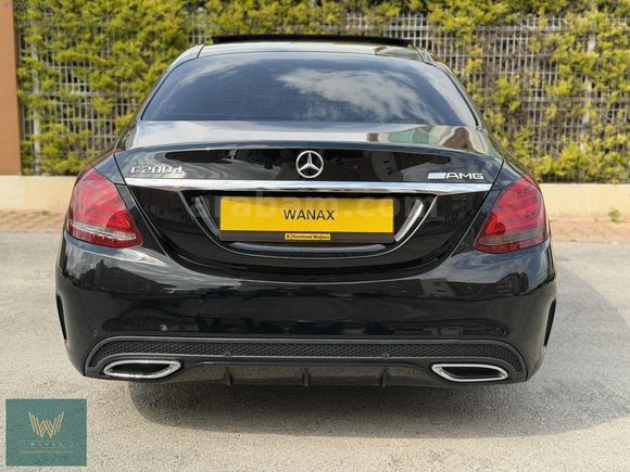 WANAX'dan MERCEDES C200 D EXCLUSİVE AMG BOYASIZ