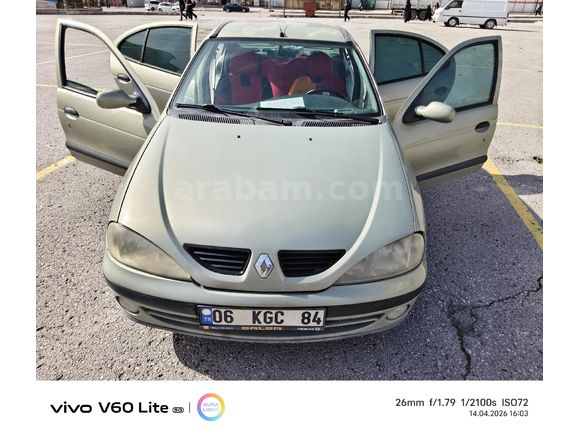 Sahibinden Renault Megane 1.6 RTA 2001 Model mesajlara  cevap verilmeyecektir