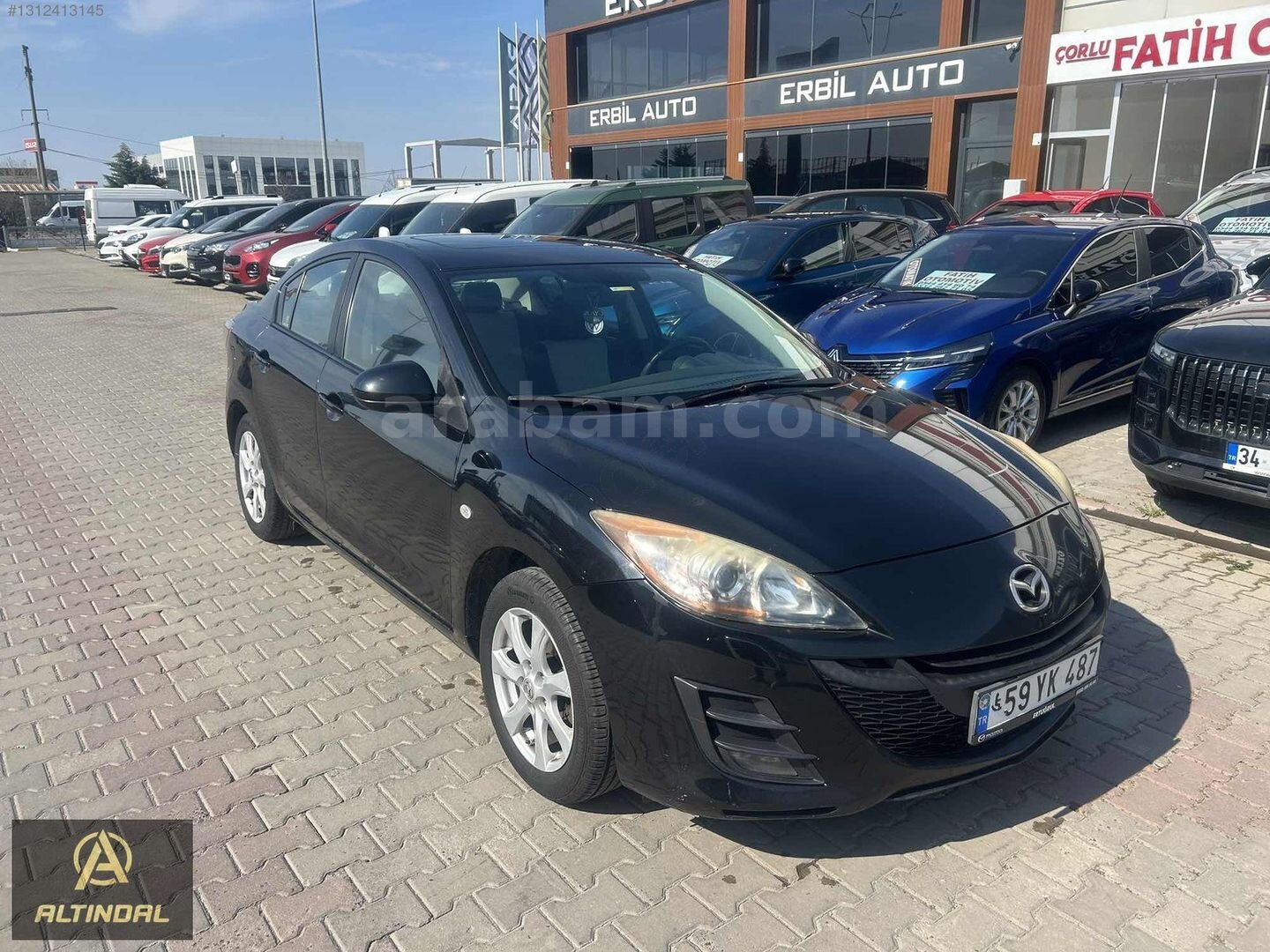 Galeriden Mazda 3 1.6 Impressive 2010 Model Tekirdağ 160.000 km Siyah 1