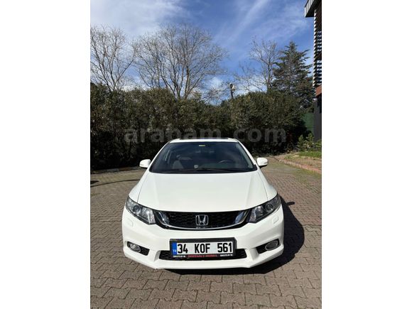 Sahibinden Honda Civic 1.6i VTEC Eco Elegance 2014 Model  101.650 km Beyaz