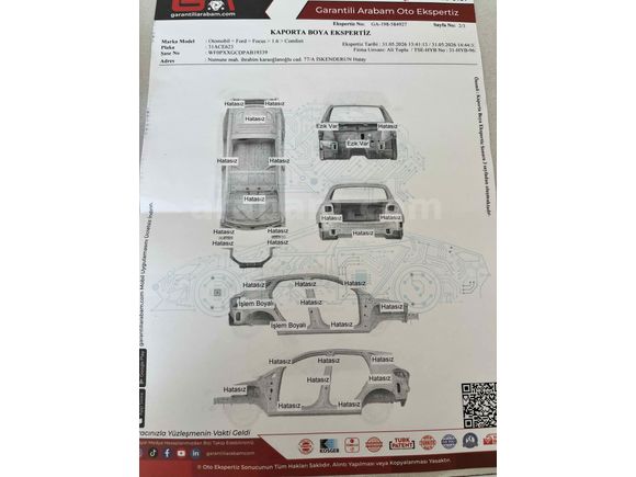ACİLLL Otomatik düşük km Ford Focus 1.6 Comfort 