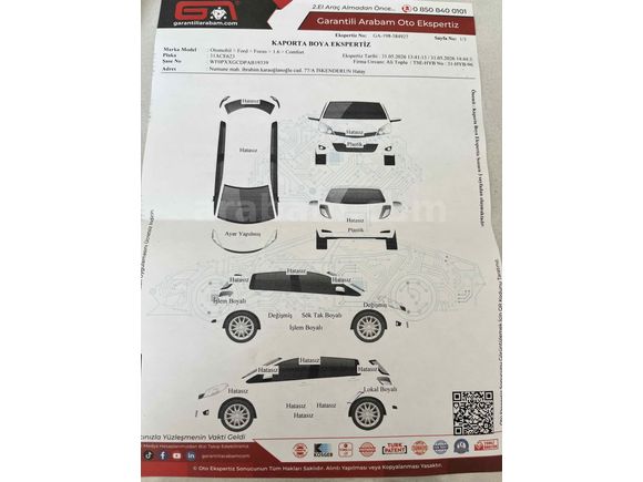 ACİLLL Otomatik düşük km Ford Focus 1.6 Comfort 