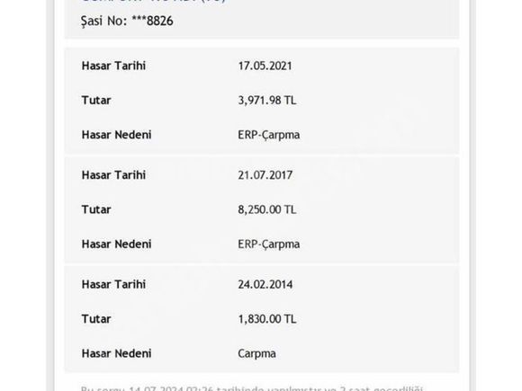 AİLE ARACI 9 YILLIK SAHİPLİK