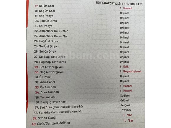 AİLE ARACI 9 YILLIK SAHİPLİK