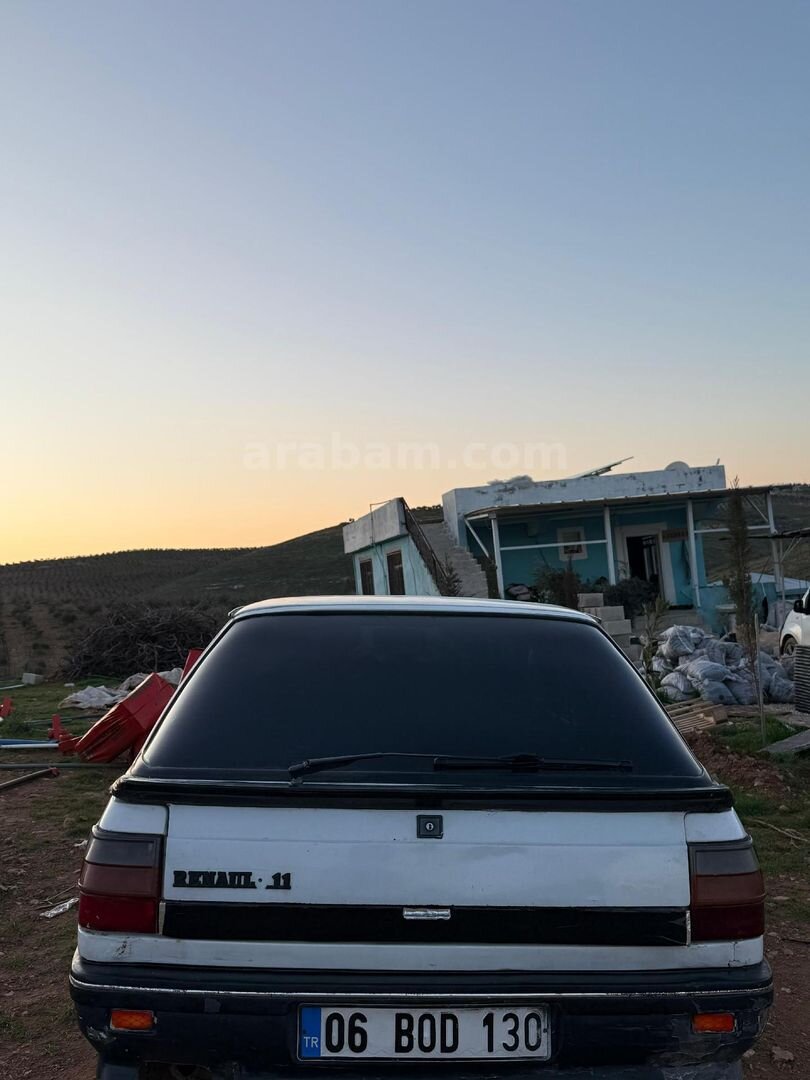 Sahibinden Renault R 11 GTS 1989 Model Şanlıurfa 455.511 km Beyaz 6