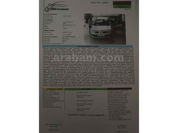 Sahibinden Renault Megane 1.4 RTA 2004 Model 