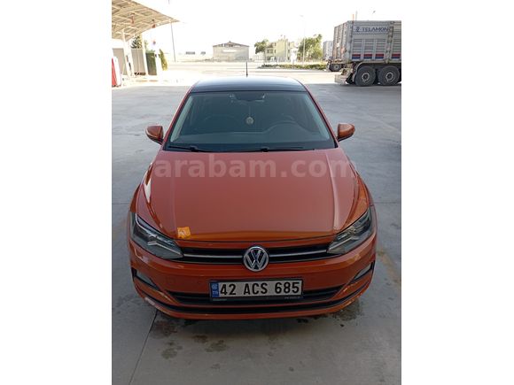 Sahibinden Volkswagen Polo 1.0 TSi Comfortline 2018 Model  220.000 km Turuncu
