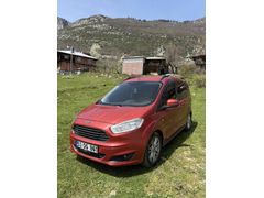 Sahibinden Ford Tourneo Courier 1.6 TDCi Titanium Plus 2016 Model İstanbul 128.000 km Kırmızı