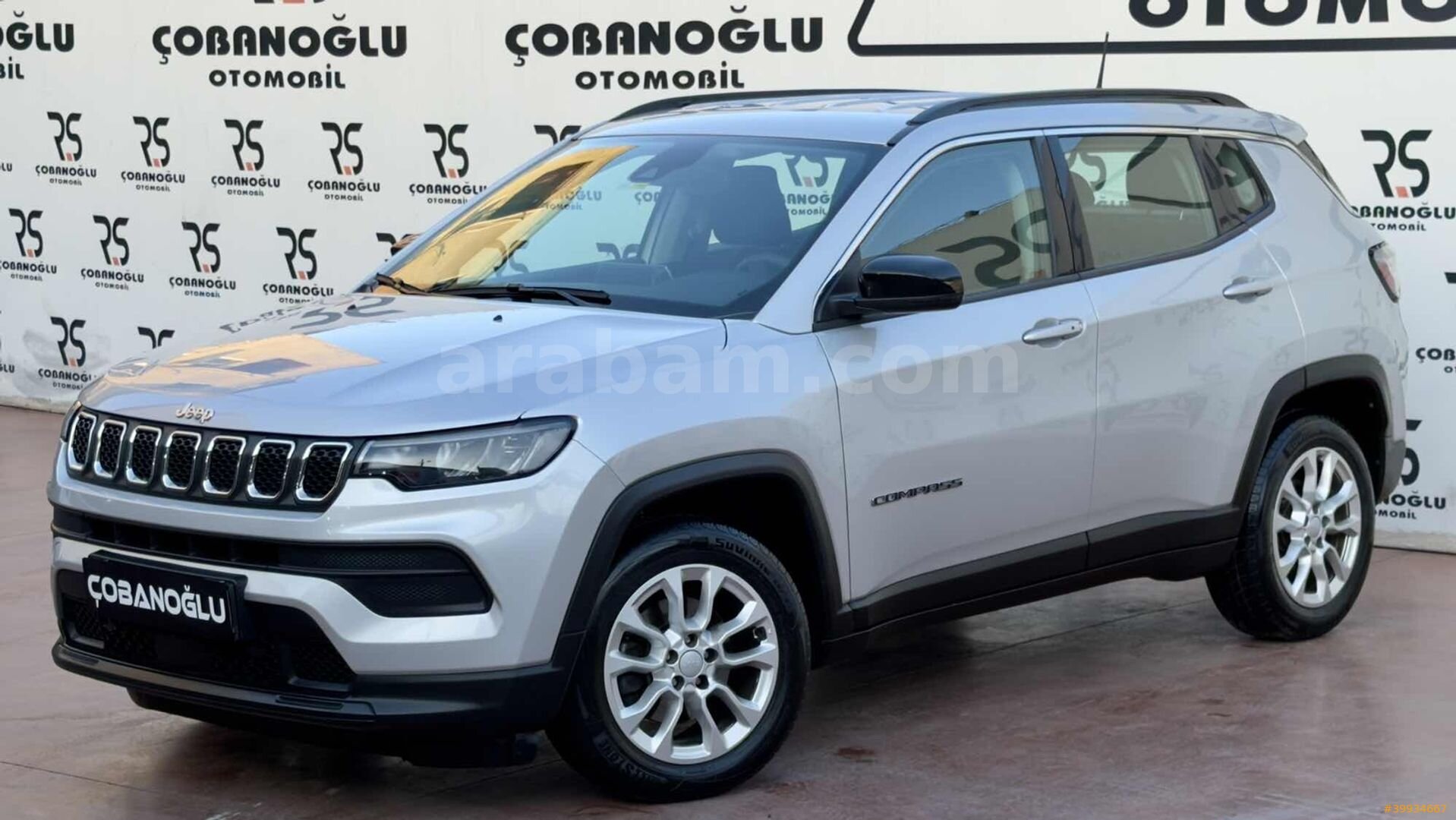 Galeriden Jeep Compass 1.3 GSE Longitude Sport 2022 Model İstanbul 85.000 km Gri 1
