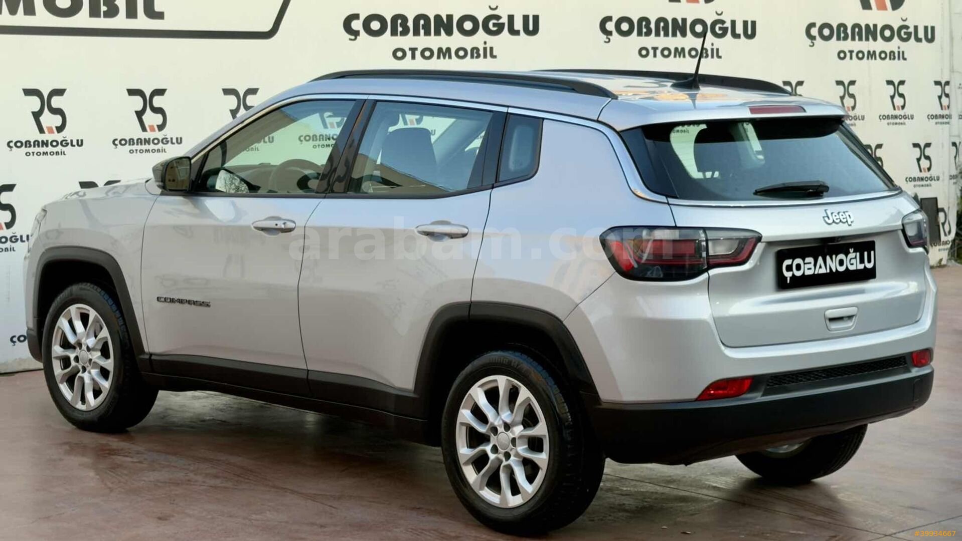 Galeriden Jeep Compass 1.3 GSE Longitude Sport 2022 Model İstanbul 85.000 km Gri 6