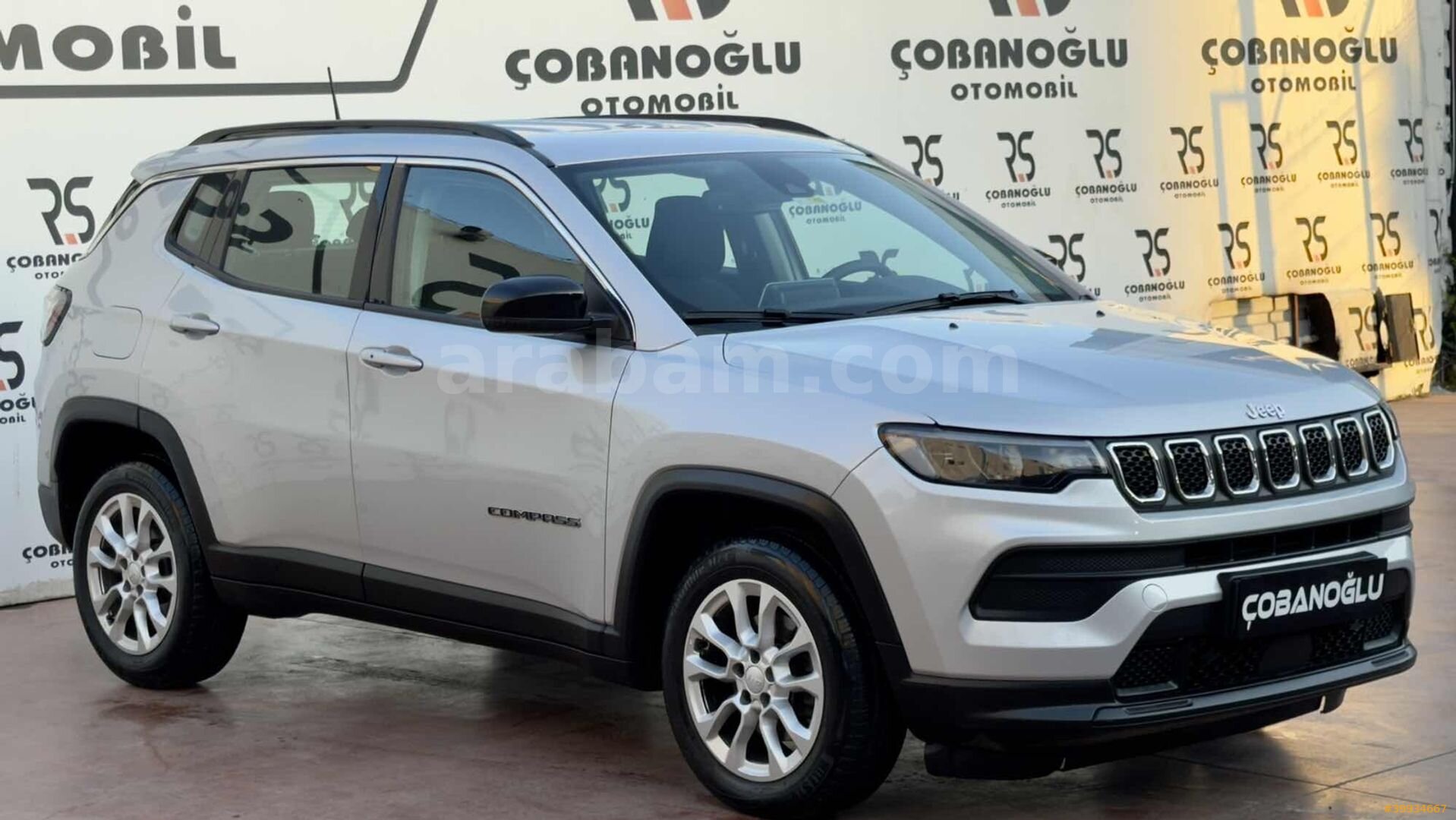 Galeriden Jeep Compass 1.3 GSE Longitude Sport 2022 Model İstanbul 85.000 km Gri 3