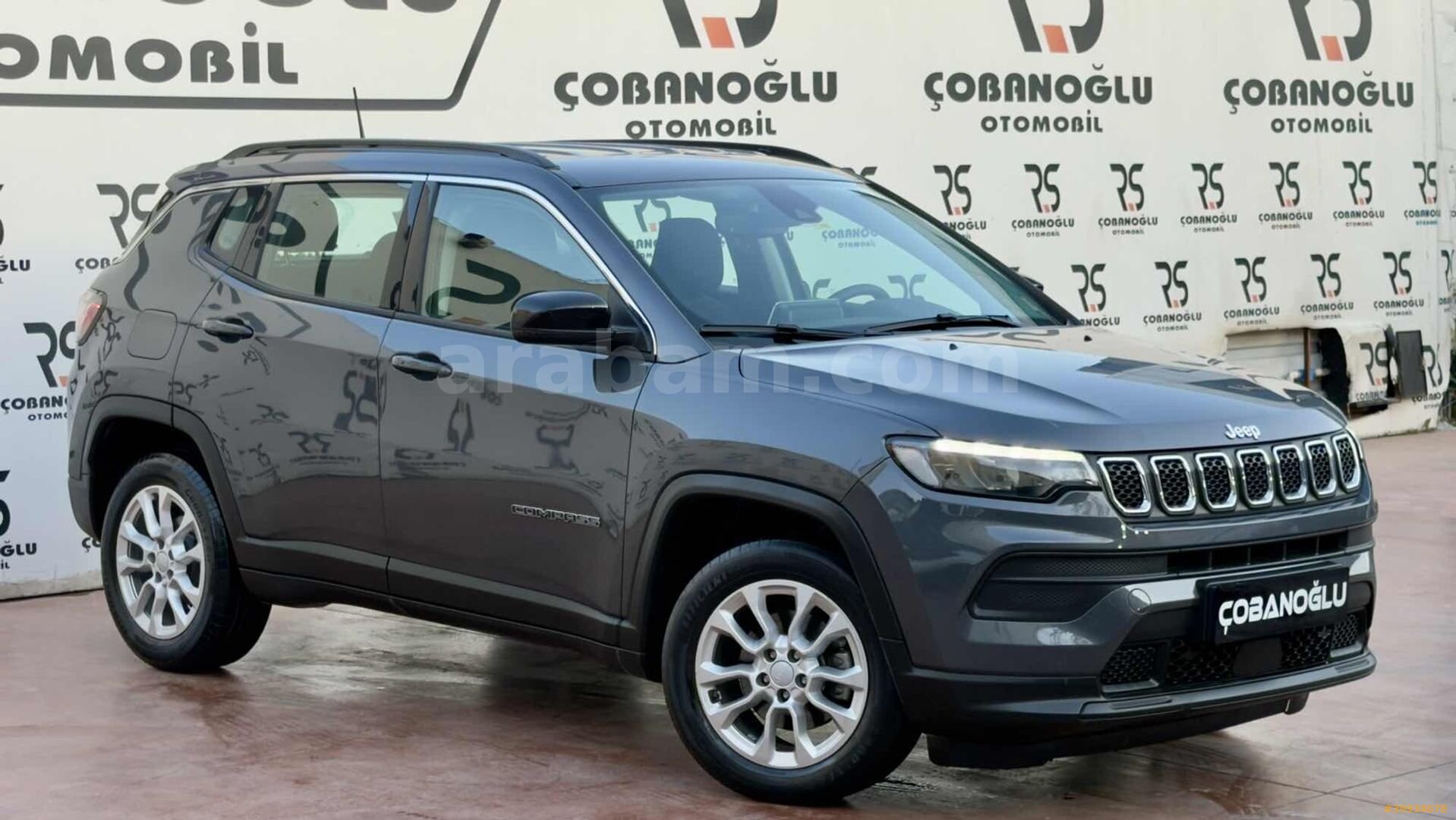 Galeriden Jeep Compass 1.3 GSE Longitude Sport 2022 Model İstanbul 94.000 km Gri 2