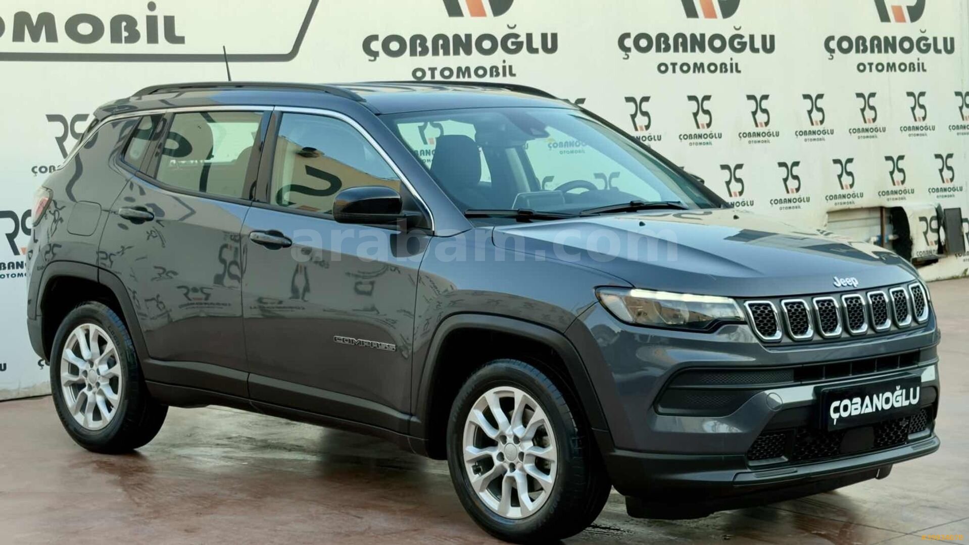 Galeriden Jeep Compass 1.3 GSE Longitude Sport 2022 Model İstanbul 94.000 km Gri 3