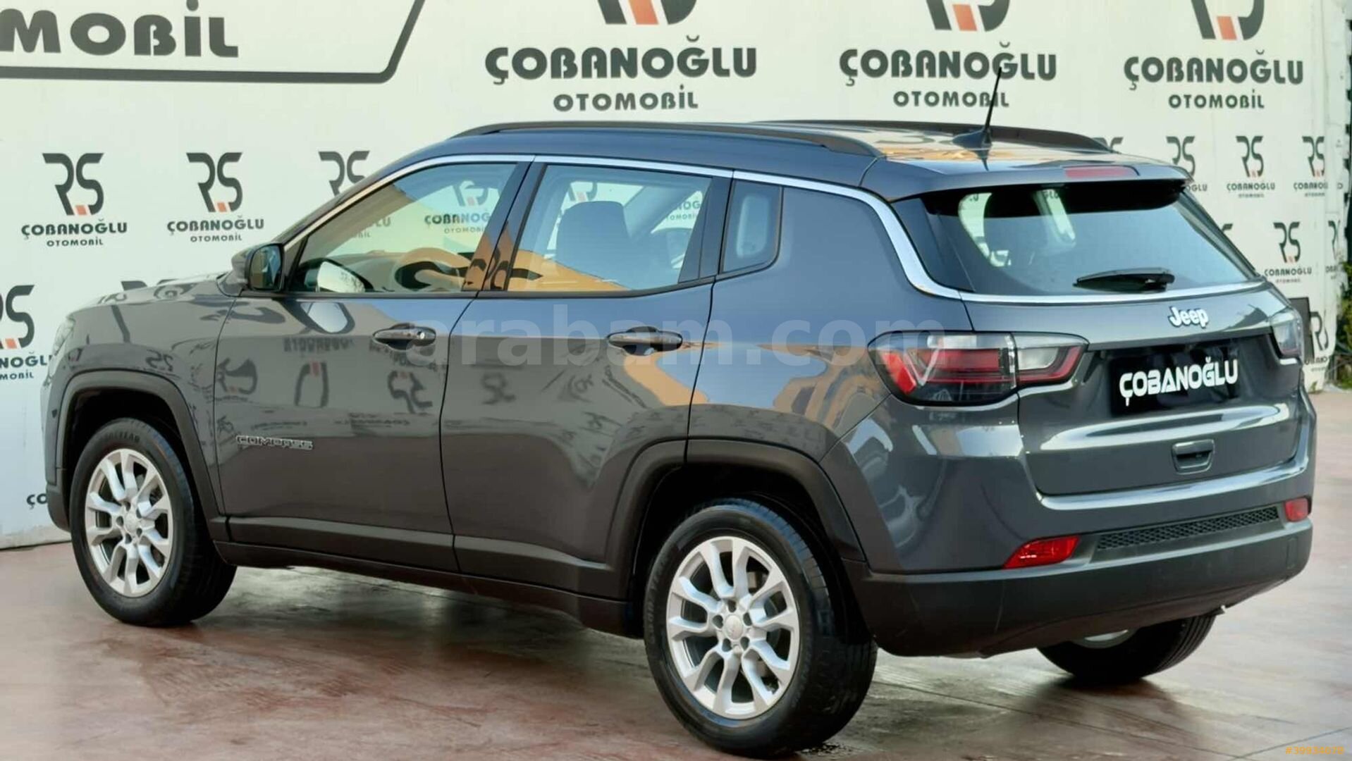 Galeriden Jeep Compass 1.3 GSE Longitude Sport 2022 Model İstanbul 94.000 km Gri 6