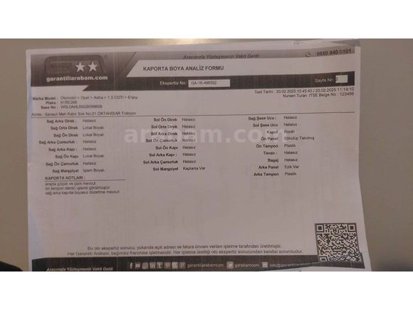 Sahibinden Opel Astra 1.3 CDTI Enjoy Plus 2011 Model 