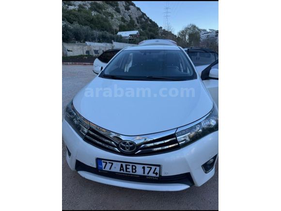 bayan sürücüden Toyota Corolla 1.6 Premium 2016 Model