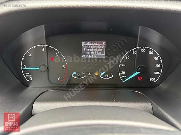 2019 FORD CUSTOM YÜKSEK TAVAN KLİMALI
