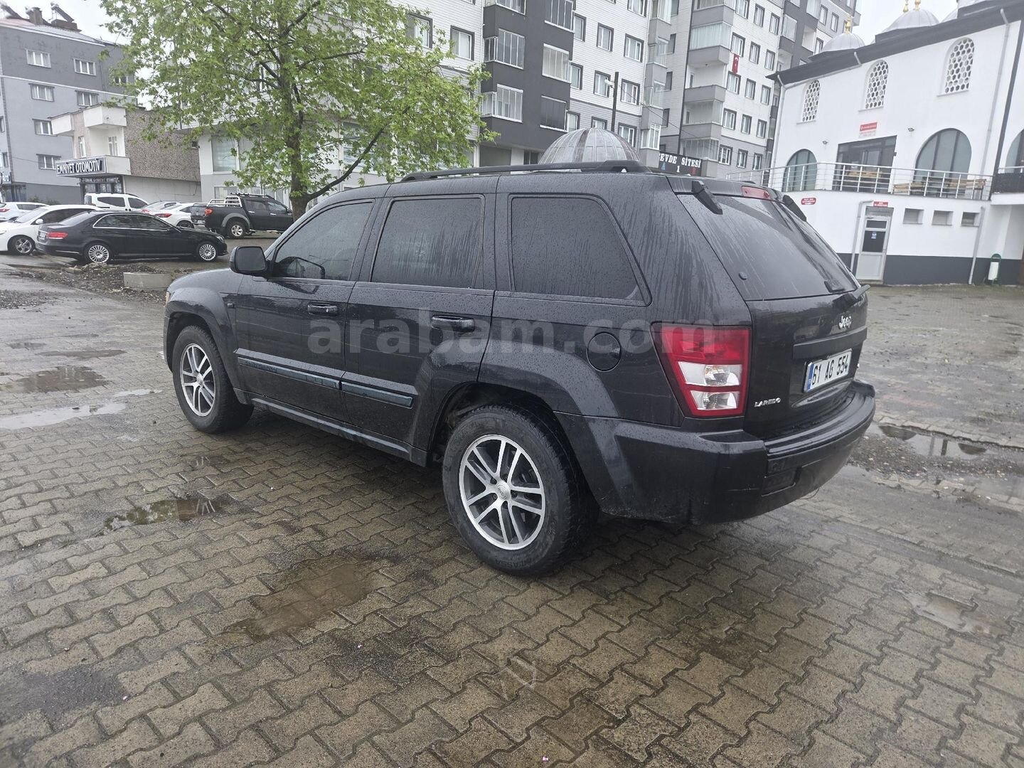 Galeriden Jeep Grand Cherokee 3.0 CRD Overland 2008 Model Trabzon 363.000 km Siyah 4