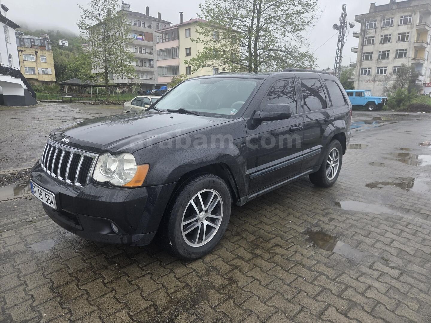 Galeriden Jeep Grand Cherokee 3.0 CRD Overland 2008 Model Trabzon 363.000 km Siyah 1