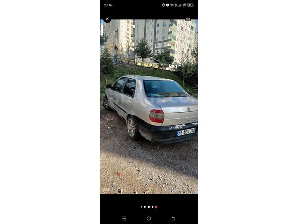 Sahibinden Fiat Siena 1.4 EL 1999 Model  220.000 km Gri (Gümüş)