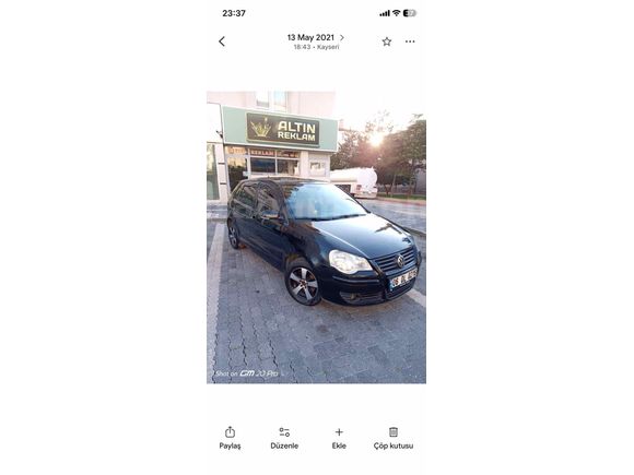 Sahibinden Volkswagen Polo 1.4 TDi Trendline 2007 Model  280.000 km Siyah