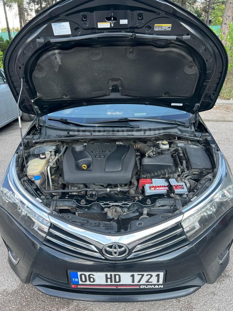 Sahibinden Toyota Corolla 1.4 D-4D Advance 2016 Model Ankara 188.000 km Siyah 5