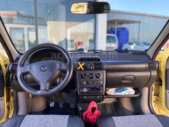 Sahibinden Opel Corsa 1.2 Swing 2000 Model  292.000 km Sarı