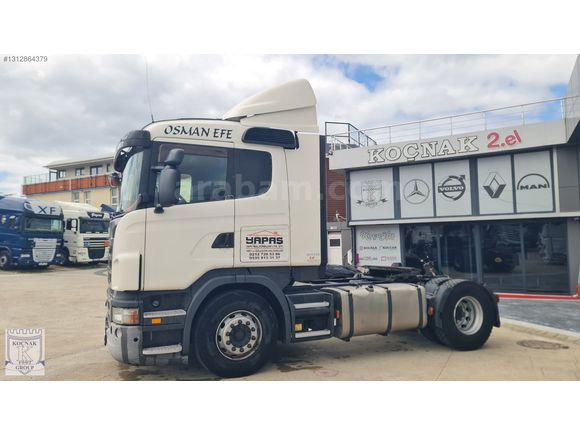 KOÇNAK TIR PAZARIN DAN 2013 SCANIA G400 ÇELIK PISTON MOTOR 150BN