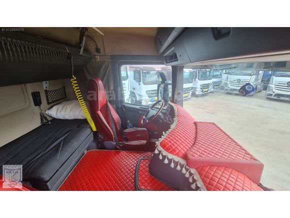 KOÇNAK TIR PAZARIN DAN 2013 SCANIA G400 ÇELIK PISTON MOTOR 150BN