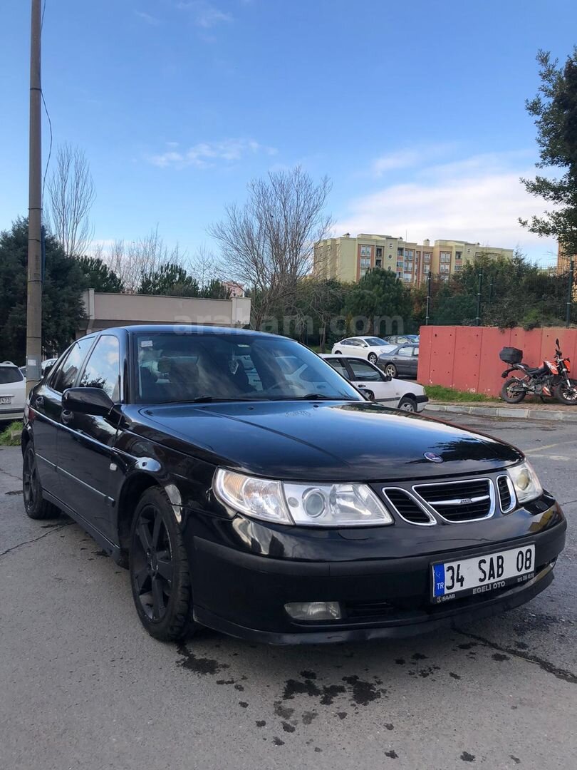 Sahibinden Saab 9-5 2.3 2002 Model İstanbul 390.000 km Siyah 3