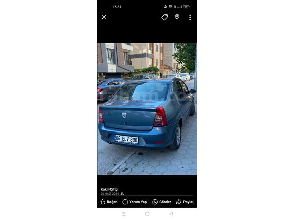 Sahibinden Dacia Logan 1.4 2011 Model
