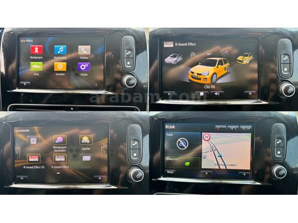 2016 MODEL 1.5 DCİ CLİO IV /R LİNK/ EDC OTO.VİTES İCON TAM DOLU