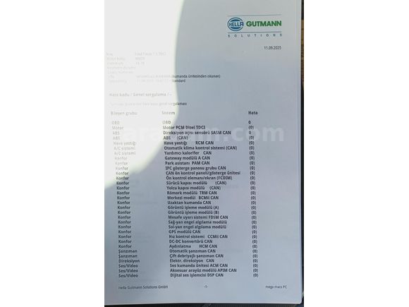 Sahibinden Ford Focus 1.5 TDCi Titanium 2017 Model