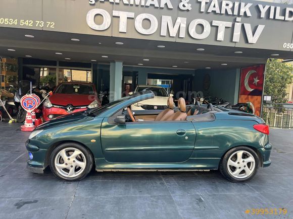 2003 PEUGEOT 206 1.6 CC OTOMATİK VİTES CABRİO KLMALI KARTGEÇERLİ