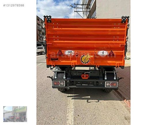 ERDALLAR Römork Bayisinden 5 Ton Tek Dingil Damperli Römorklar
