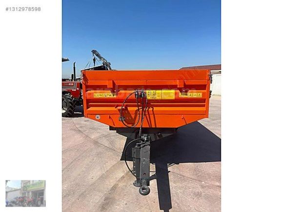 ERDALLAR Römork Bayisinden 5 Ton Tek Dingil Damperli Römorklar